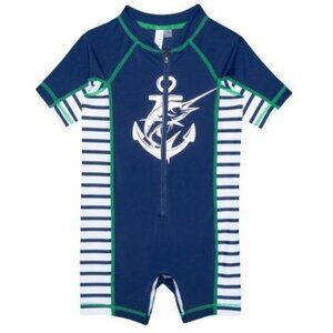 Cabana Life, Infant' UPF 50+ Swordfish Rash guard - Size 6-12 Mos